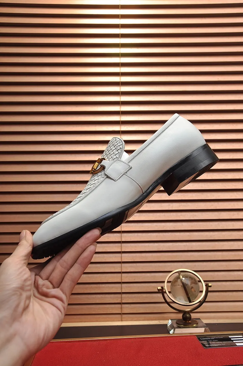 Men's shoes 💰560💶[Ferragamo/Ferragamo] The latest model in the counter. Original imported high-quality cowhide with open sides + imported 🐂 cowhide lining, original luxury metal buckle + original combination outsole. Comparative and stress-free 38--45 (customized for 45)